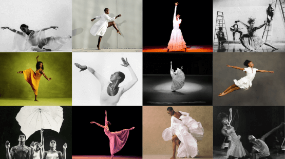 Women of Alvin Ailey American Dance Theater Collage