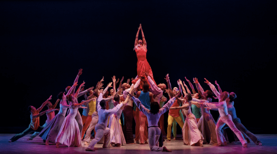 AAADT, Ailey II and Ailey School students in Alvin Ailey's Memoria. Photo by Paul Kolnik4