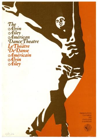 Alvin Ailey in Africa, 1967.