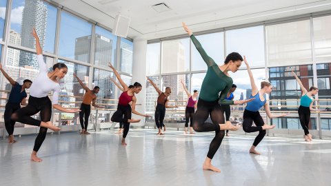 Students of The Ailey School Professional Division. Photo by Nir Arieli