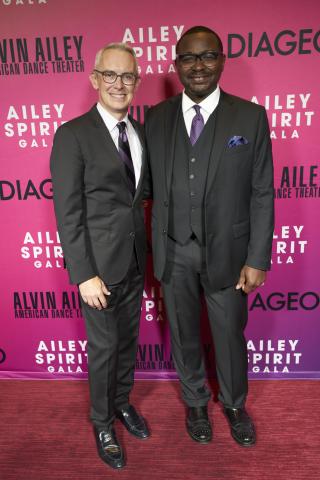 Ailey Executive Director Bennett Rink and Artistic Director Robert Battle. Photo by Pete Monsanto.