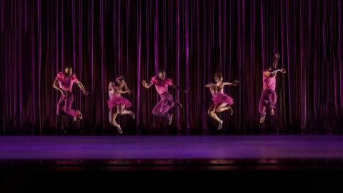 Alvin Ailey American Dance Theater in Amy Hall Garner's CENTURY. Photo by Paul Kolnik