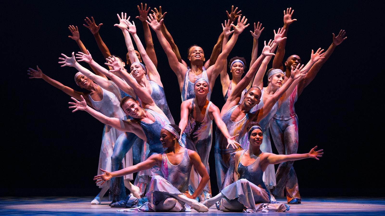 Alvin Ailey American Dance Theater in Alvin Ailey's Night Creature. Photo by Rosalie O'Connor